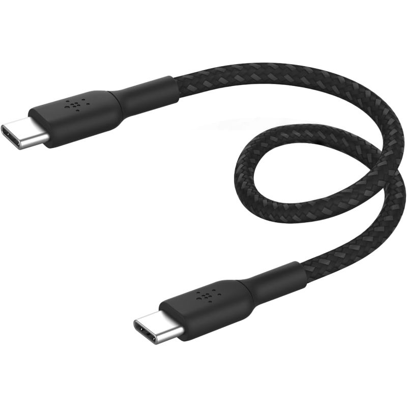 CABLE BOOST CHARGE USB-C VERS USB-C 60W 3A NOIR