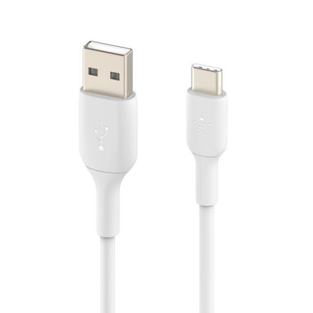 USB TO USB-C TO USB CABLE 0.15M WHITE