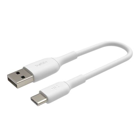 USB TO USB-C TO USB CABLE 0.15M WHITE
