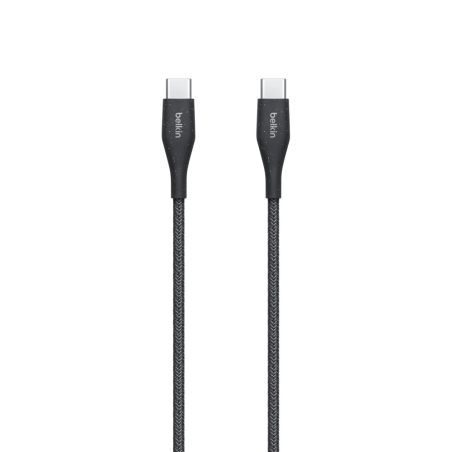CABLE DURATEK USB C VERS USB C NOIR