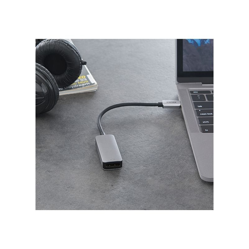 ADAPTATEUR USB-C TO DISPLAYPORT 4K 21CM BLANC