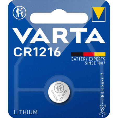 LITHIUM BUTTON BATTERY 3V CR1216 BL1