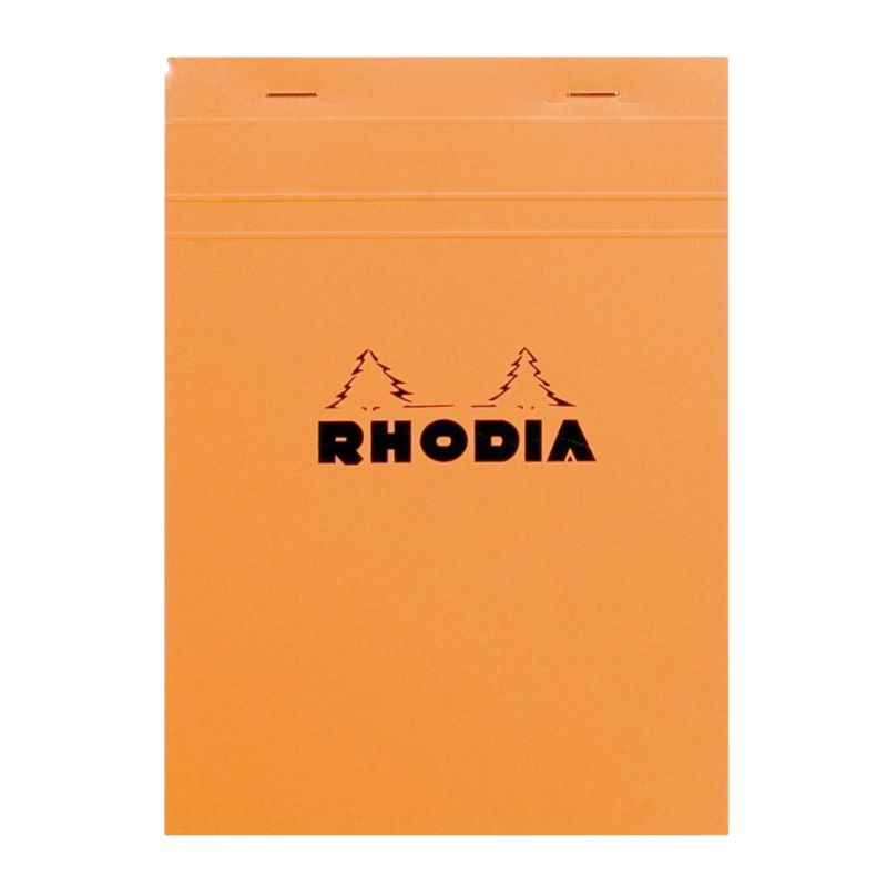 BLOC ORANGE A5 N°16 160 PAGES 5X5 NON PERFORES