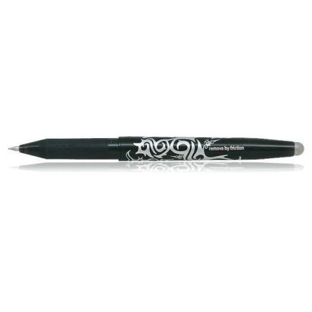 STYLO ROLLER FRIXION EFFACABLE ET RECHARGEABLE NOIR