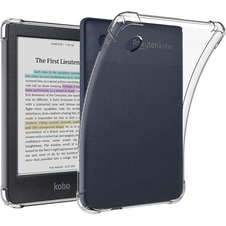 COQUE POUR LISEUSE KOBO CLARA TRANSPARENT