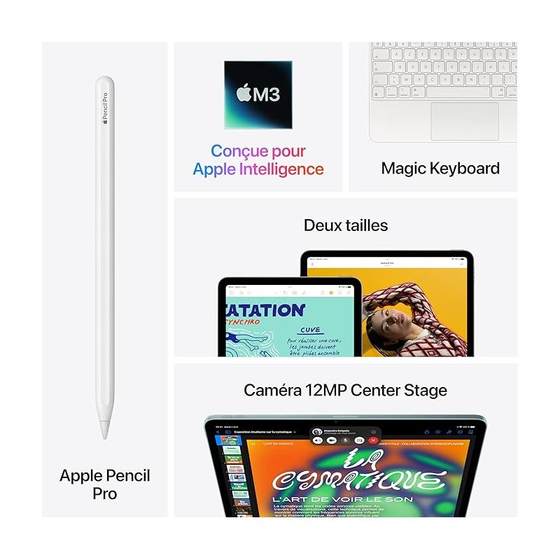 IPAD AIR 13 WIFI 512 GO M3 GRIS SIDERAL 2025