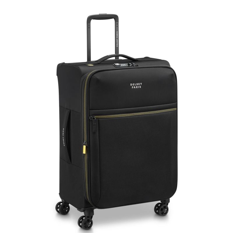 VALISE BROCHANT 3 67 CM EXT 4DR NOIR PROFOND