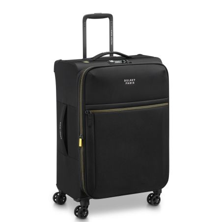 VALISE BROCHANT 3 67 CM EXT 4DR NOIR PROFOND