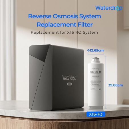 F3 SYSTEM WATERDROP X16 REVERSE OSMOSIS REPLACEMENT FILTER (24 MONTHS)