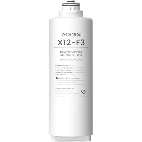 F3 SYSTEM WATERDROP X12 REVERSE OSMOSIS REPLACEMENT FILTER (24 MONTHS)