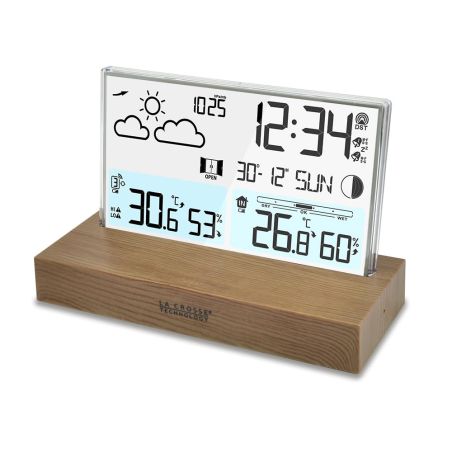 STATION METEO SANS FIL EN BOIS WS6207MAC