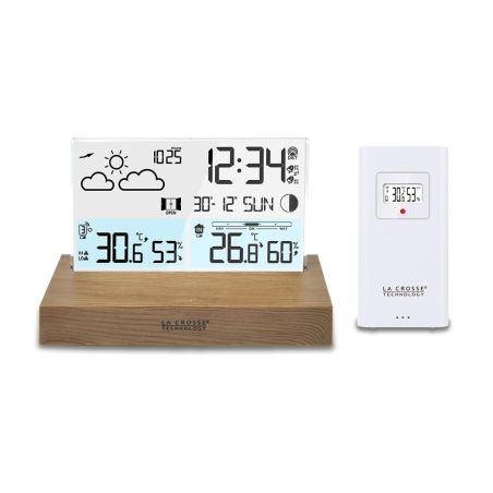 STATION METEO SANS FIL EN BOIS WS6207MAC