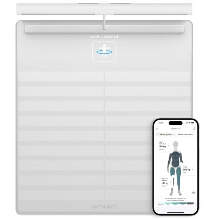 BALANCE ET STATION CONNECTEE BODY SCAN BLANC