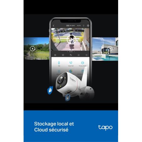 TAPO C325WB 360° MOTORIZED NIGHTTIME OUTDOOR CAMERA