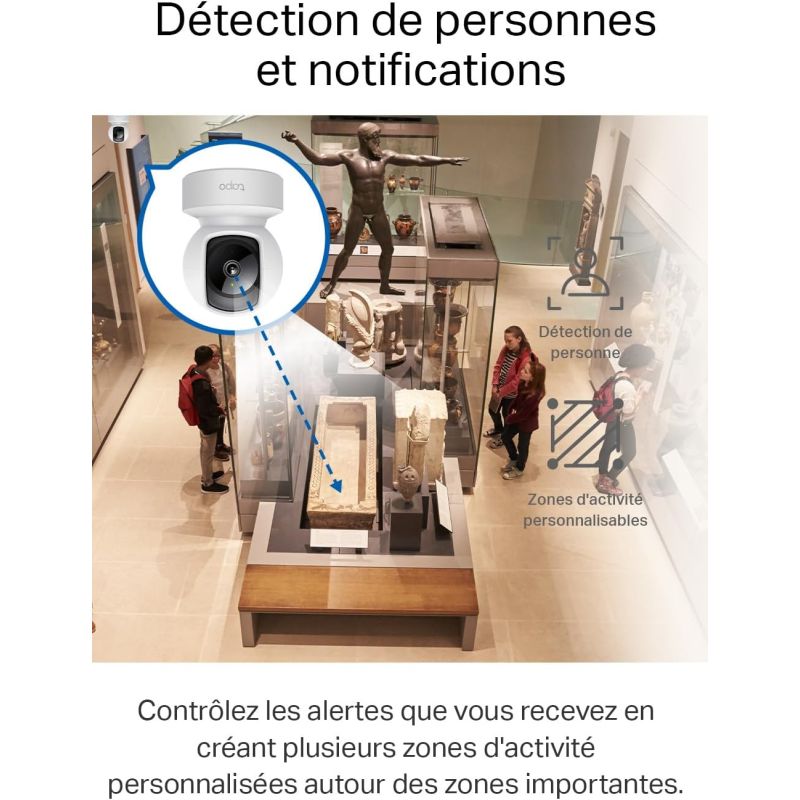 WIFI INT PANO/TILT SECURITY CAMERA