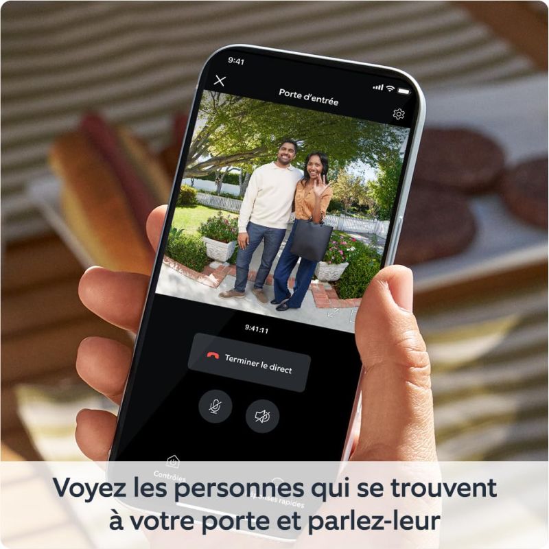 SONNETTE VIDEO DOORBELL PRO FILAIRE