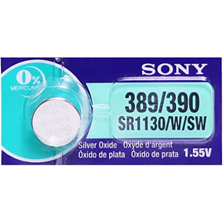 391 SILVER OXIDE BATTERY SR55 1.55V