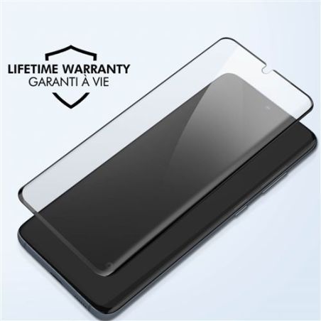 VERRE TREMPE INCURVE POUR GALAXY S20 NOIR