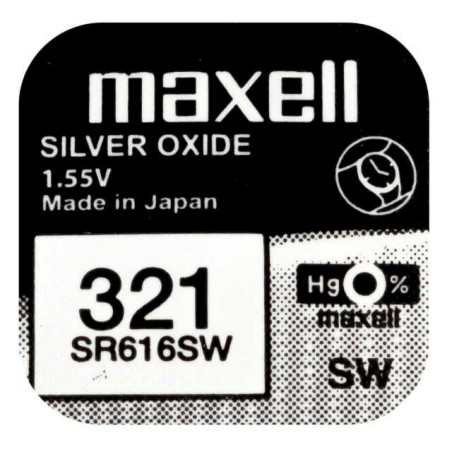 PILE BOUTON SR616SW OXYDE ARGENT 321 1.55V