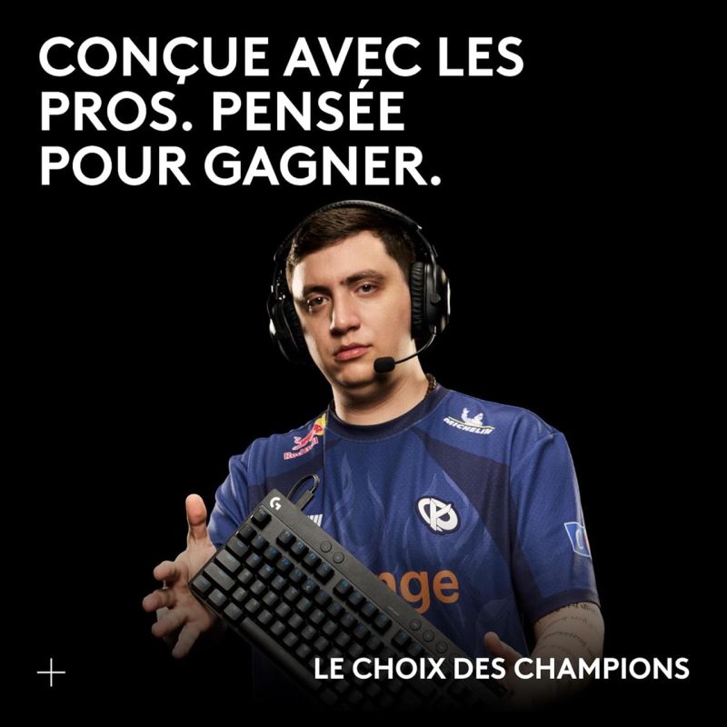 CLAVIER SANS FIL PRO G915 X LIGHTSPEED TKL NOIR