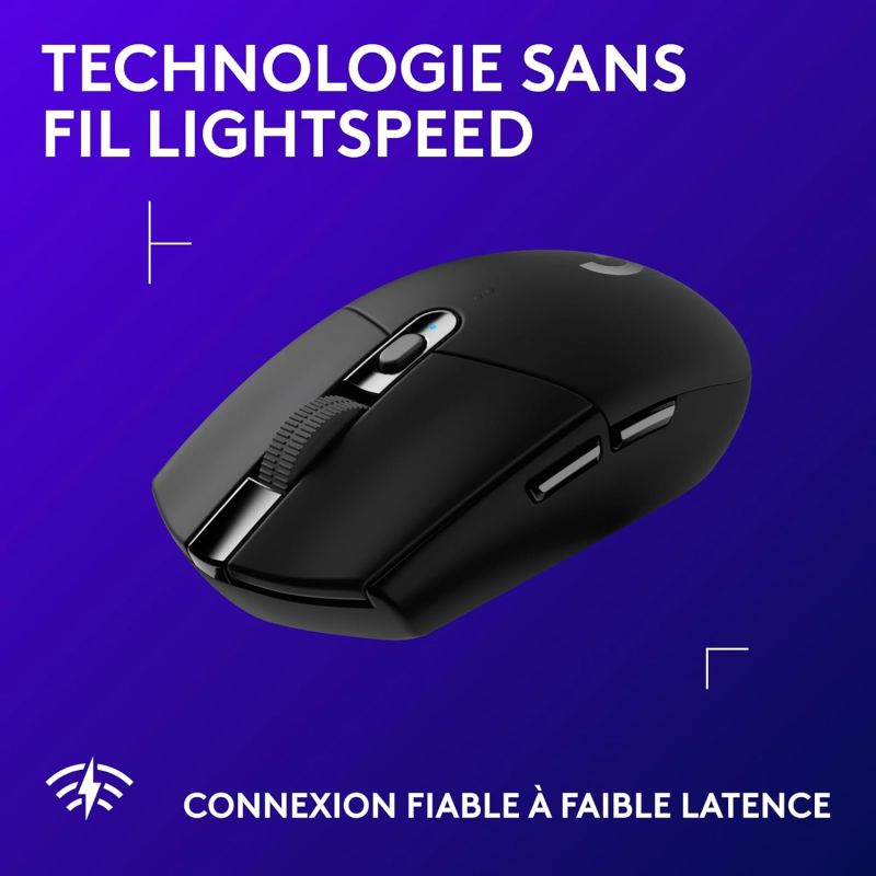 G305 LIGHTSPEED GAMING WIRELESS MOUSE BLACK