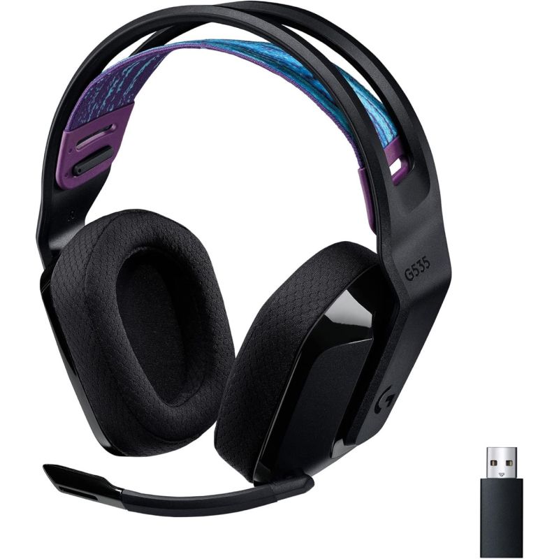 G535 LIGHTSPEED WIRELESS GAMING HEADSET PS/PC BLACK