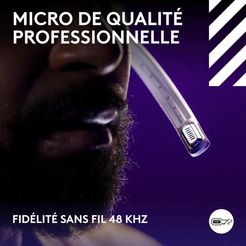 CASQUE GAMER SANS FIL G ASTRO A50 X LIGHTSPEED BLANC