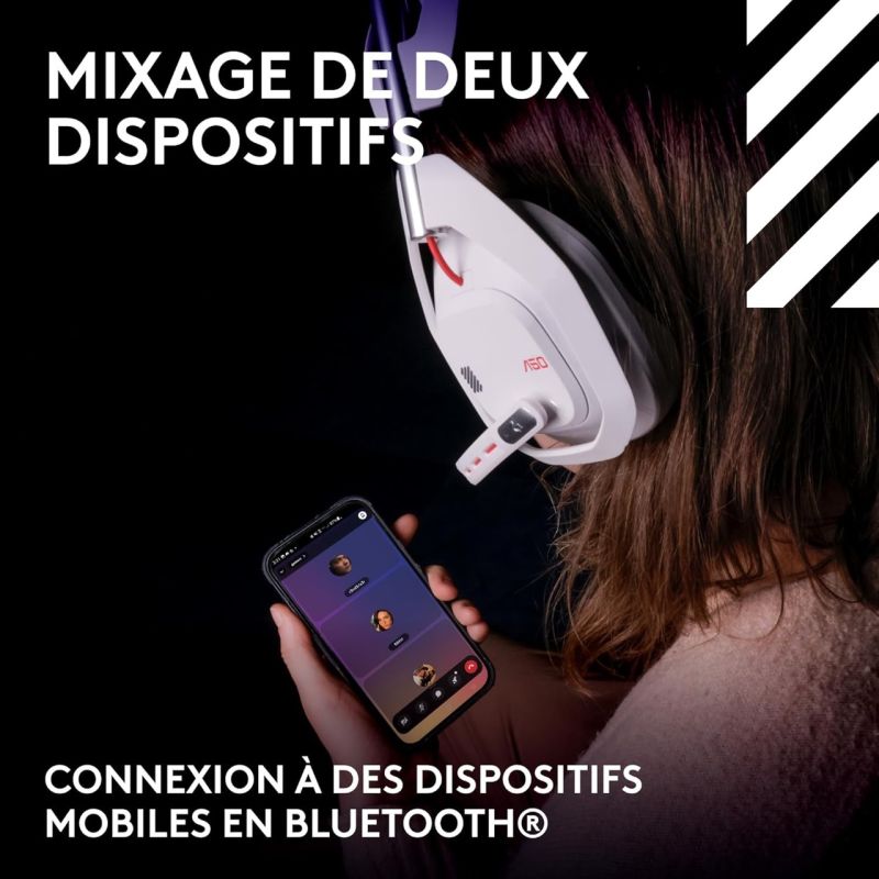 G ASTRO A50 X LIGHTSPEED WIRELESS GAMING HEADSET WHITE