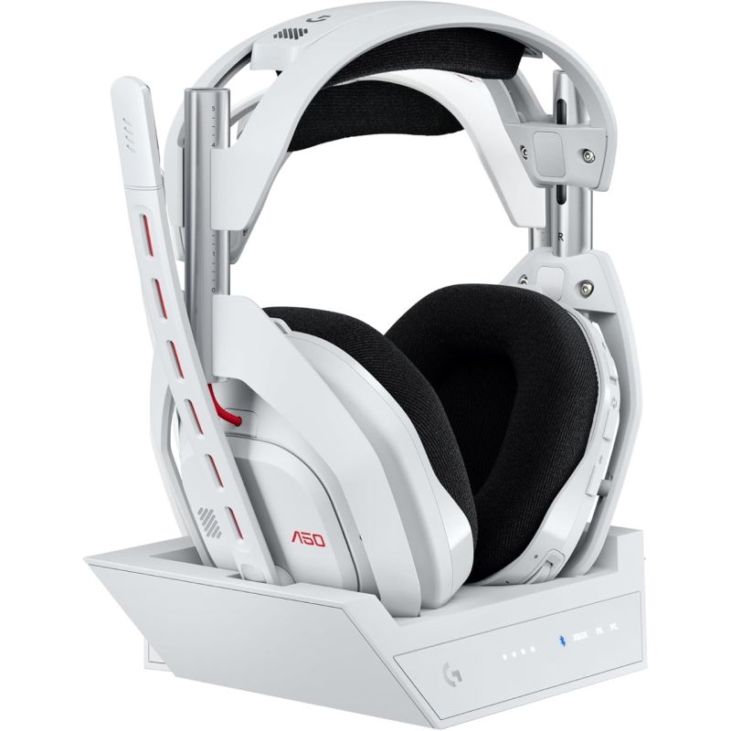G ASTRO A50 X LIGHTSPEED WIRELESS GAMING HEADSET WHITE
