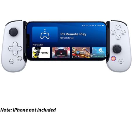 MANETTE PS5 BACKBONE ONE IPHONE LIGHTING BLANC