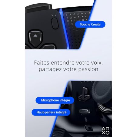 PS5 DualSense Edge Midnight Controller Black