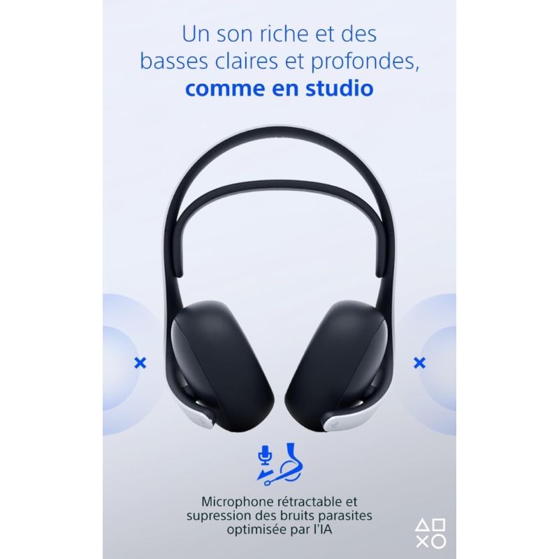 PULSE ELITE WHITE WIRELESS HEADSET