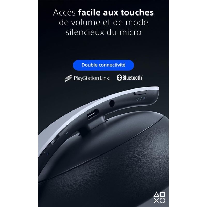 PULSE ELITE WHITE WIRELESS HEADSET