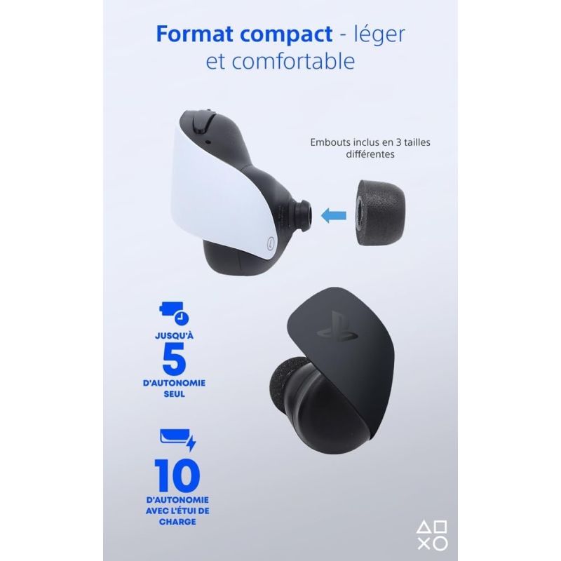 PULSE EXPLORE MIDNIGHT BLACK P5 WIRELESS EARPHONES