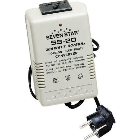 CONVERTISSEUR DE TENSION COMPACT SS20 200W