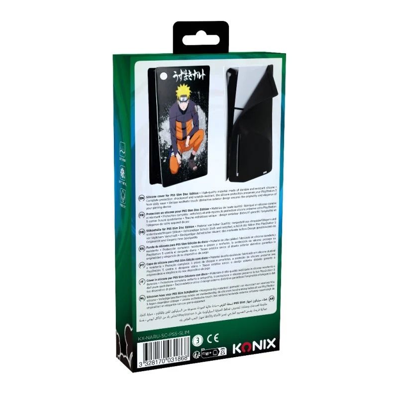 KONIX NARUTO SILICONE PS5 CASE