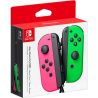 PAIRE JOY CON SWITCH JOY-CON ROSE VERTE