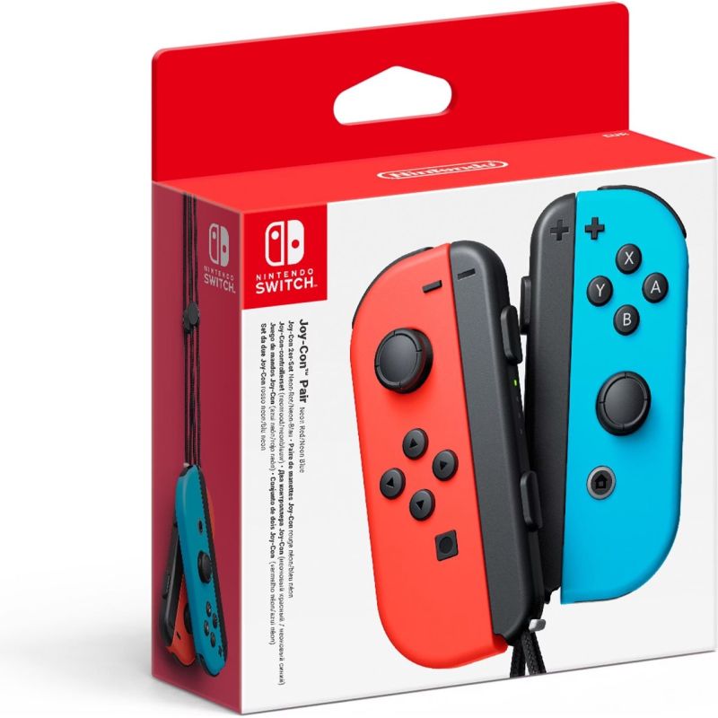 PAIR JOY CON SWITCH JOY-CON RED BLUE