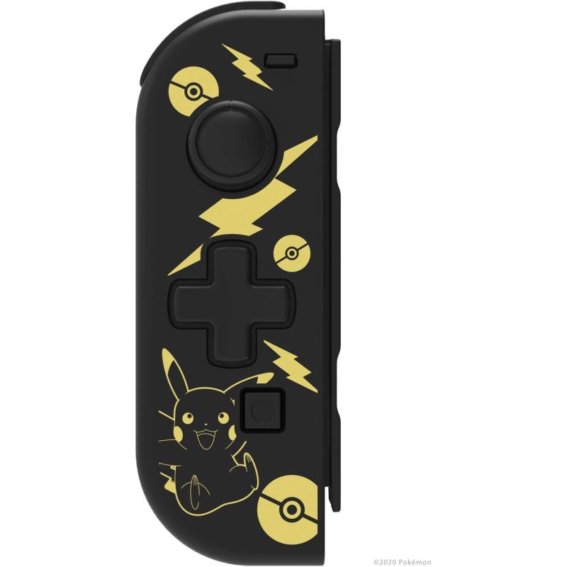 MANETTE SWITCH D-PAD POKEMON - PIKACHU NOIR ET OR
