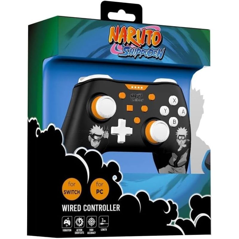 MANETTE SWITCH FILAIRE NARUTO NOIR