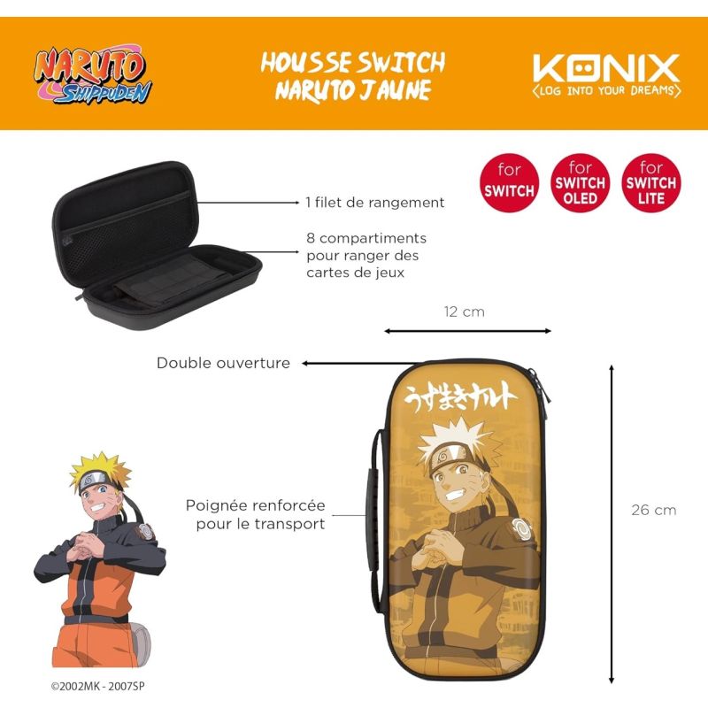 NARUTO SHIPPUDEN SWITCH PROTECTIVE COVER