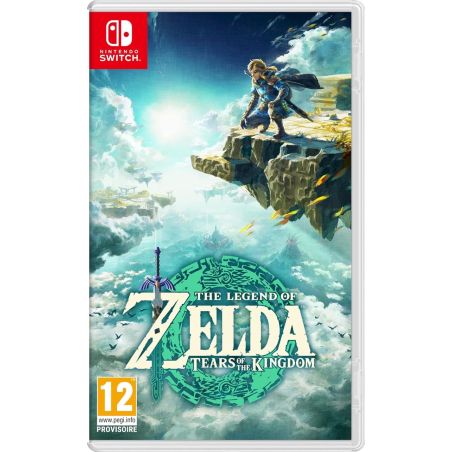 SWITCH ZELDA TEARS OF KINGDOM GAME BUNDLE + CASE