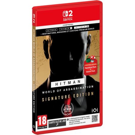GAME SWITCH 2 HITMAN WORLD OF ASSASSINATION