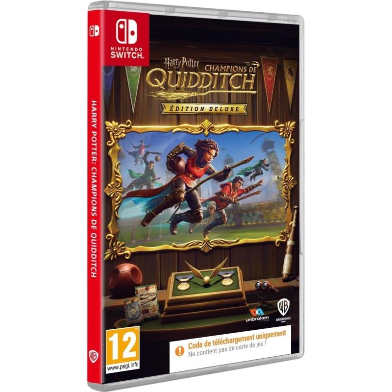 JEU SWITCH HARRY POTTER CHAMPIONS DE QUIDDITCH