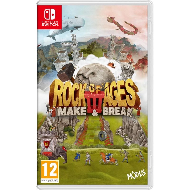 JEU SWITCH ROCK OF AGES III MAKE A BREAK