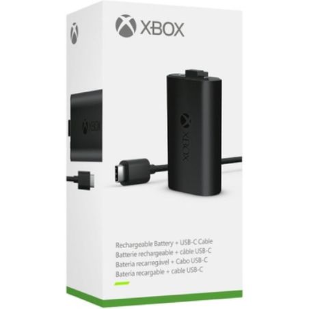 KIT PLAY & CHARGEUR XBOX NOIR