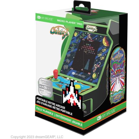 CONSOLE MICRO PLAYER ARCADE GALAGA 2 EN 1