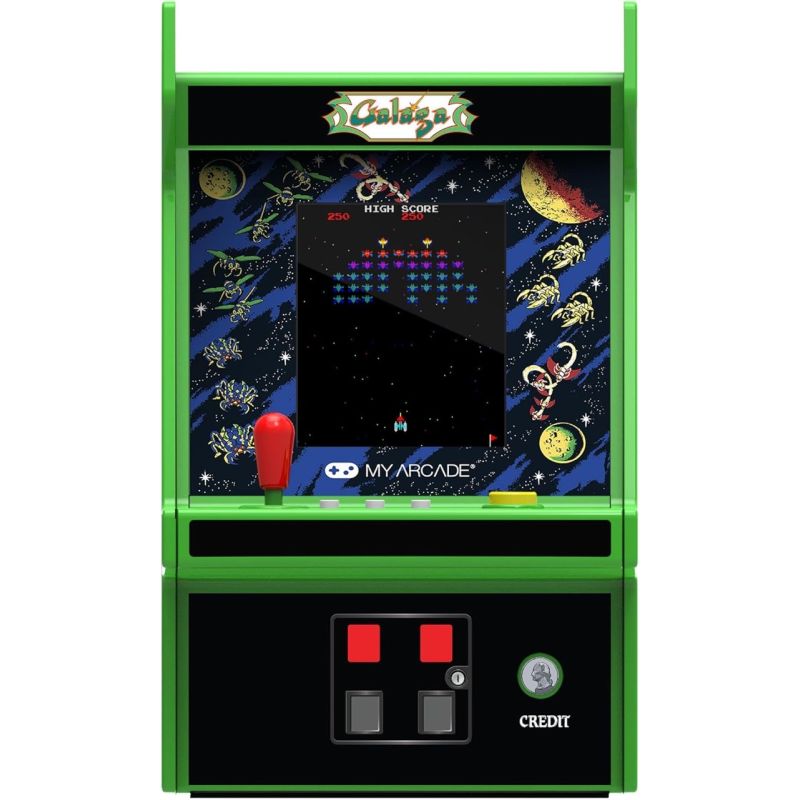 CONSOLE MICRO PLAYER ARCADE GALAGA 2 EN 1