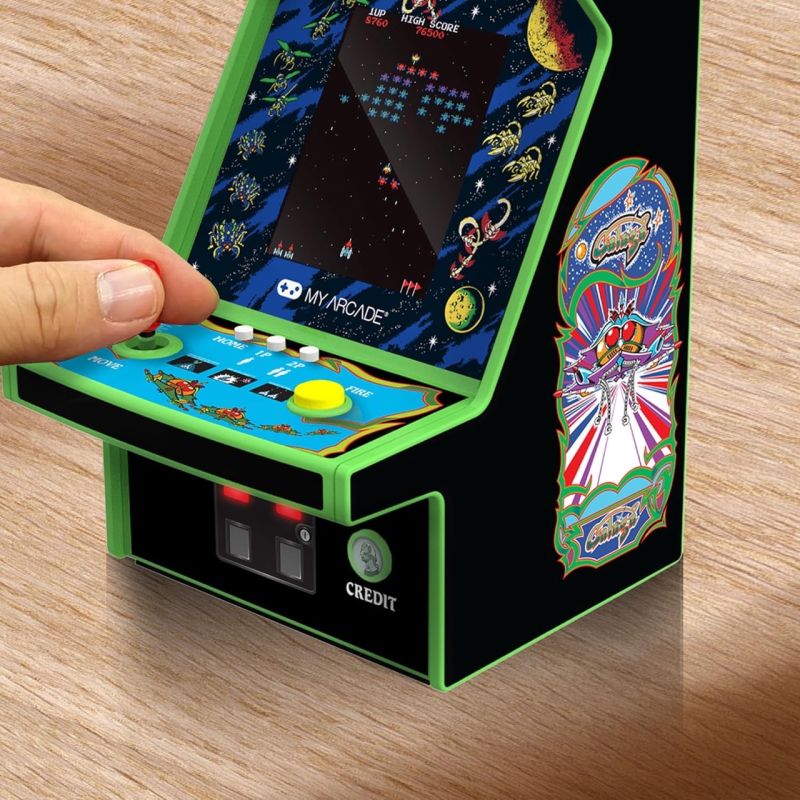 CONSOLE MICRO PLAYER ARCADE GALAGA 2 EN 1