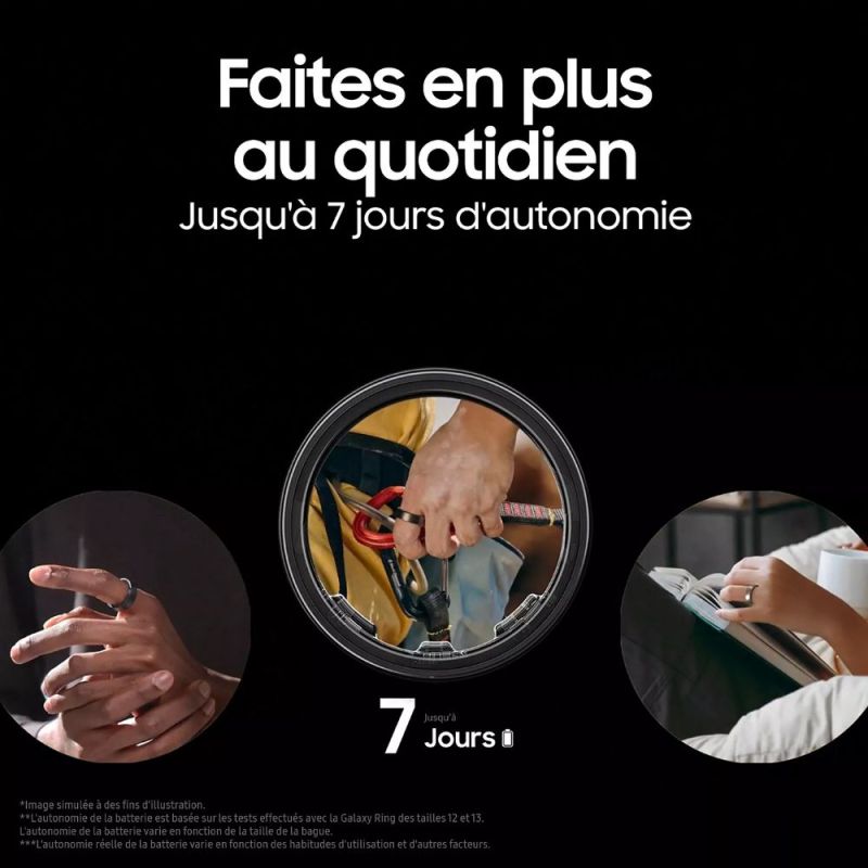 BAGUE CONNECTEE GALAXY RINGQ515 TAILLE 15 ARGENT